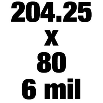 204 25x80 6mil
