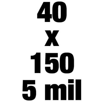 40x150 5mil