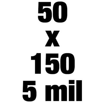 50x150 5mil