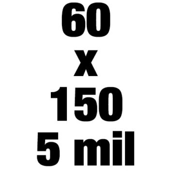 60x150 5mil