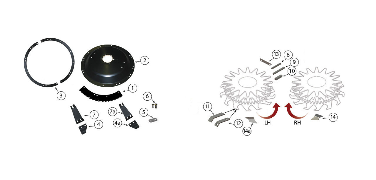 330 684 Small Drum Rotary Heads
