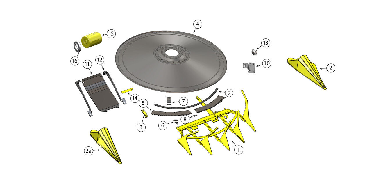 460 Large Drum Rotary Head Assembly