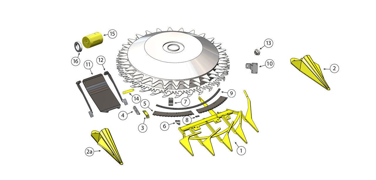 460plus Large Drum Rotary Head Assembly