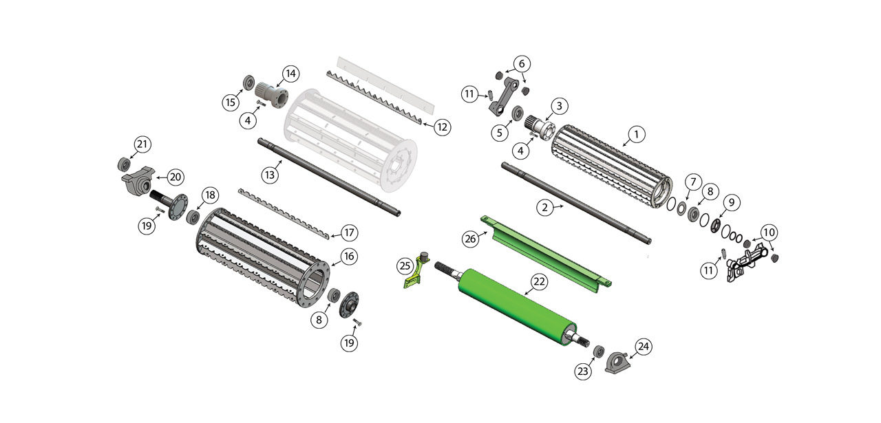 491 Feed Roll Assembly