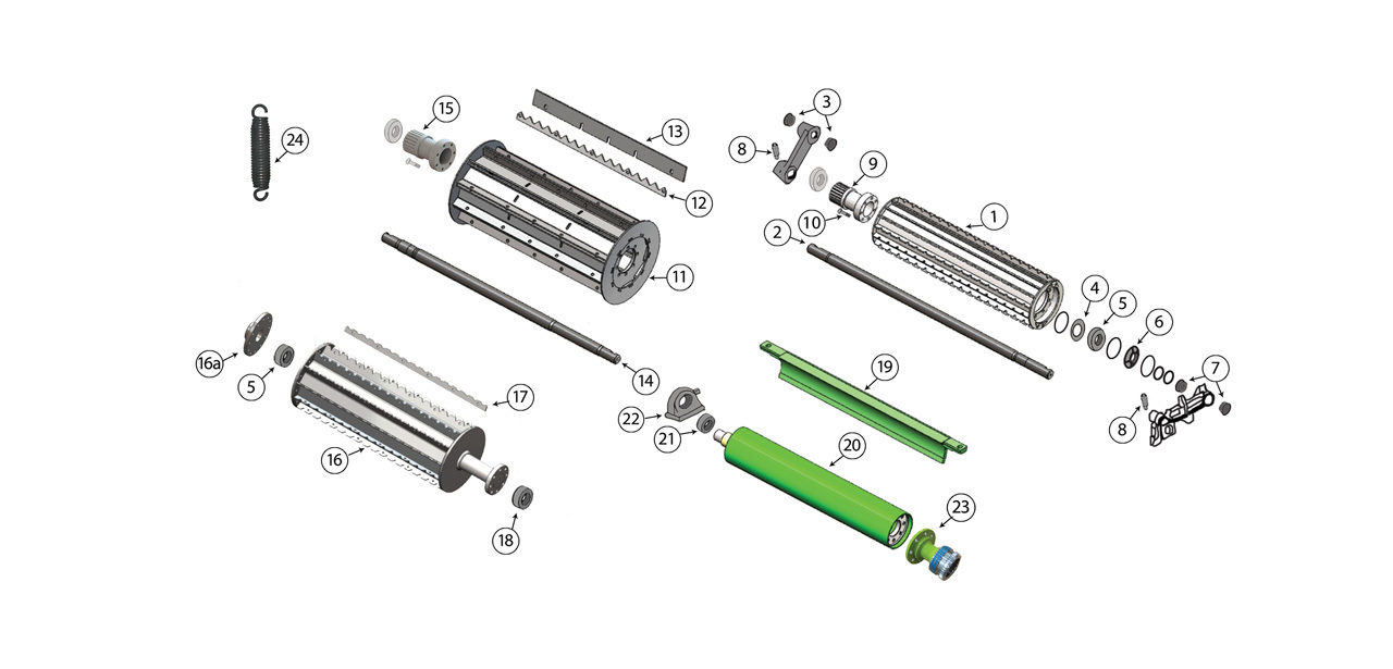493 Feed Roll Assembly