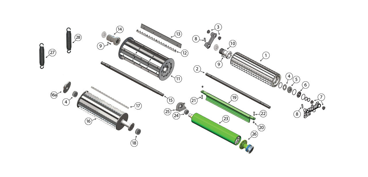 494 Feed Roll Assembly