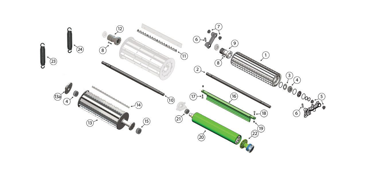 497 Feed Roll Assembly