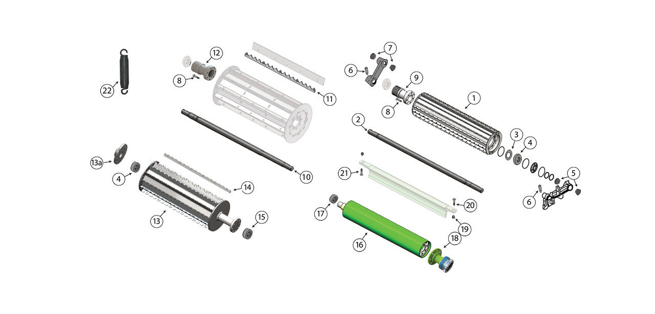 498 Feed Roll Assembly