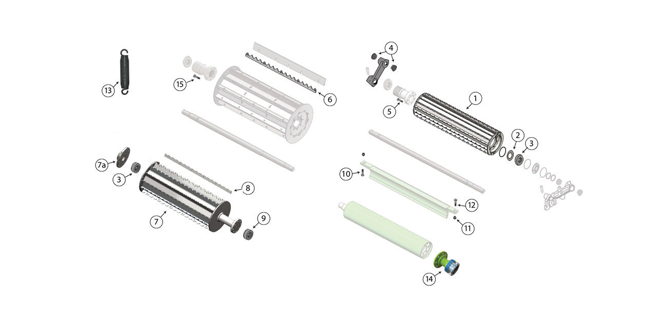499 Feed Roll Assembly