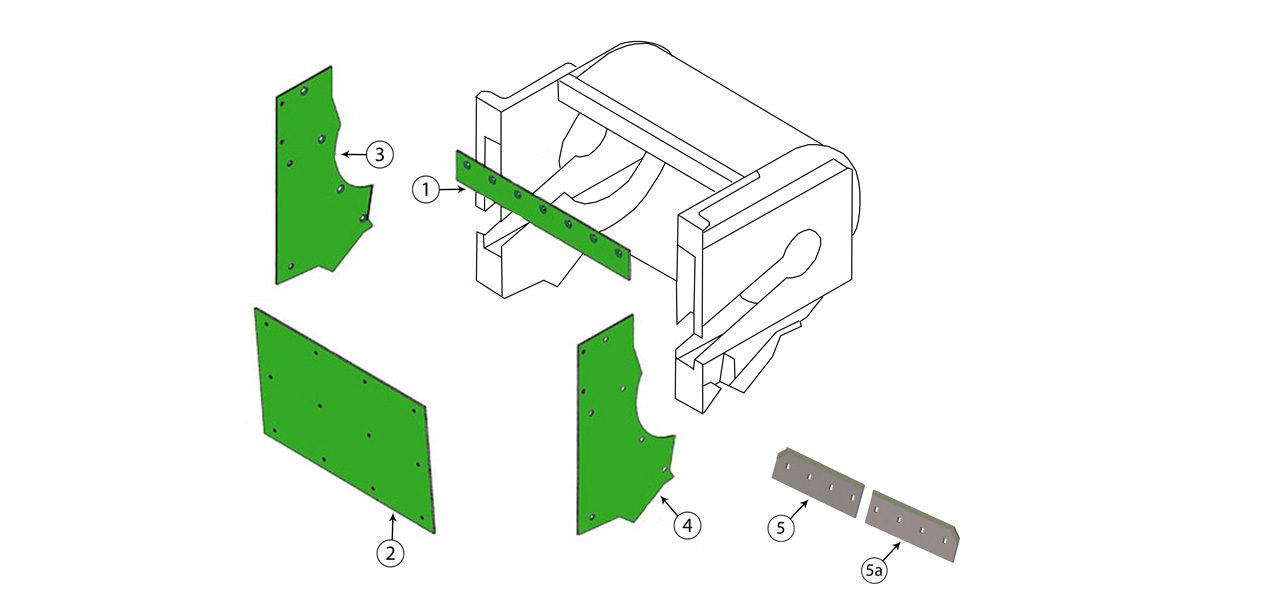 500 700 800 1000 1100 Accelerator Housing Assembly