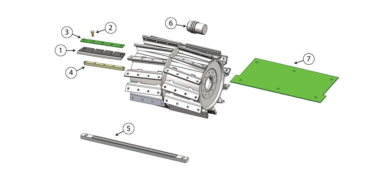 650 Cutterhead Assembly