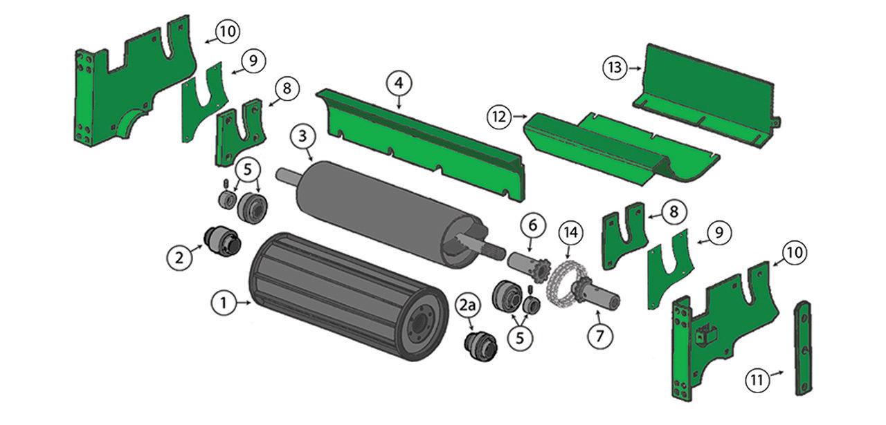 6610-6650-6710-6750-6810-6850-6910-6950-Lower-Front-and-Rear-Feed-Roll-Assembly