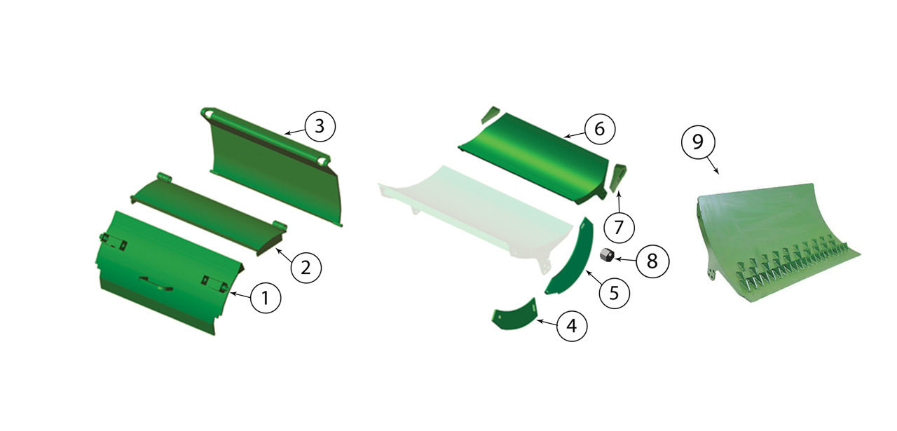 7180-7250-7280-7350-7380-7450-7480-7550-7580-Cutterhead-Door-Assembly