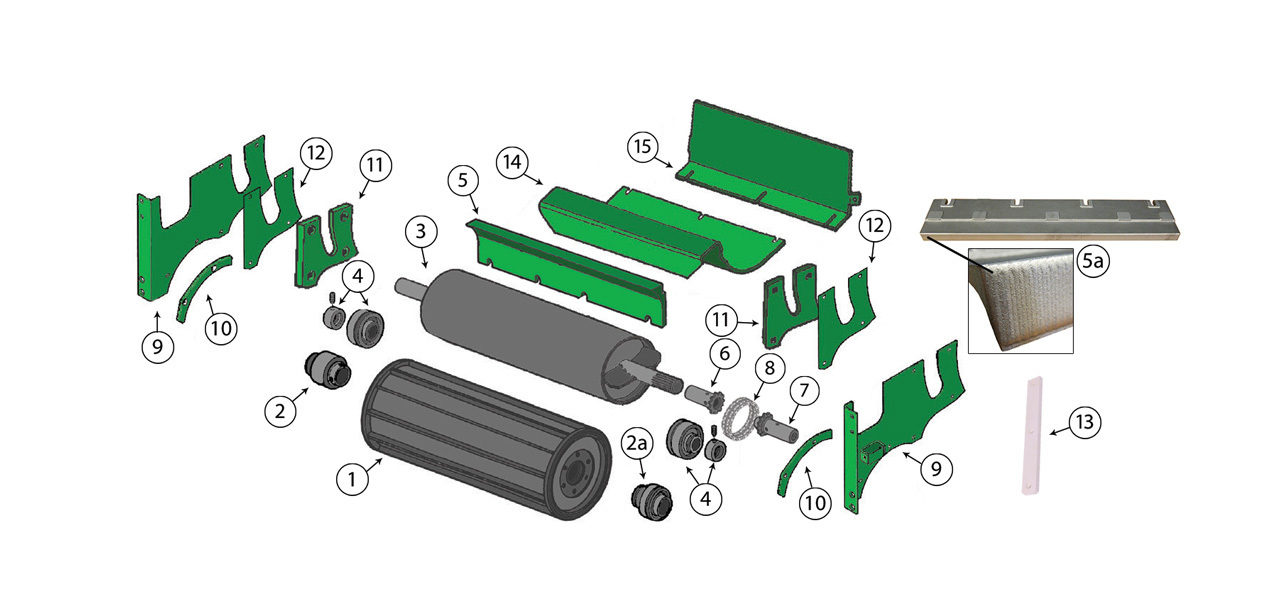 7700 7750 7780 7800 7850 7950 7980 Lower Feed Rolls 2