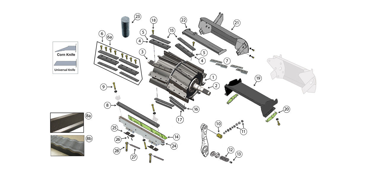 492 Cutterhead Assembly