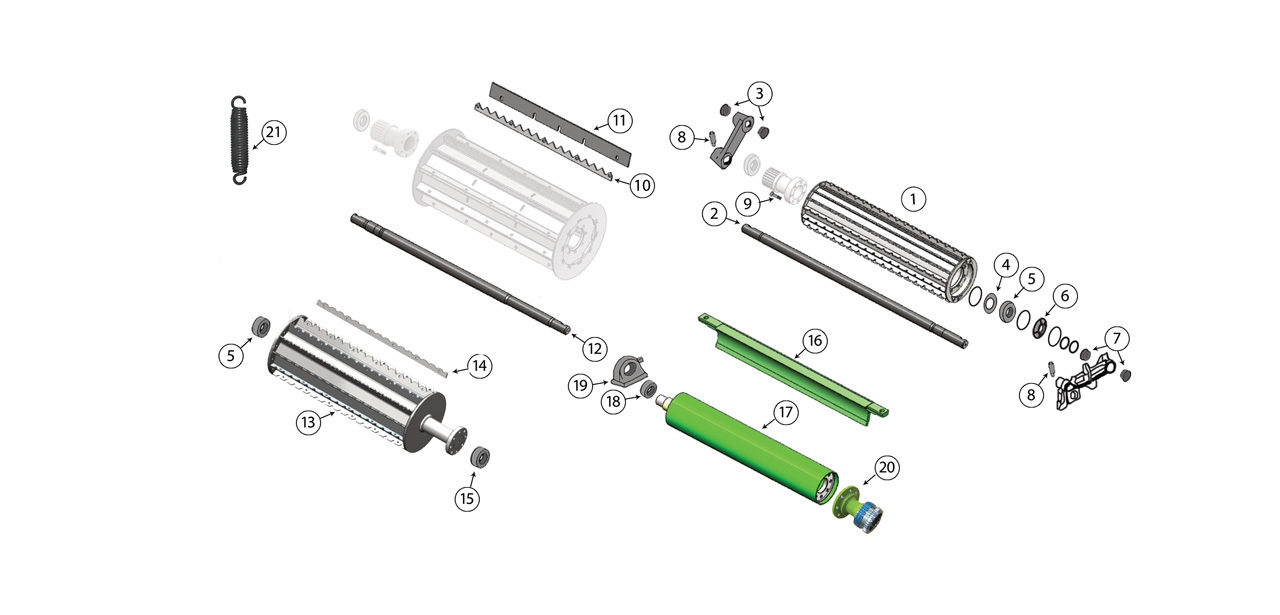 493 Feed Roll Assembly
