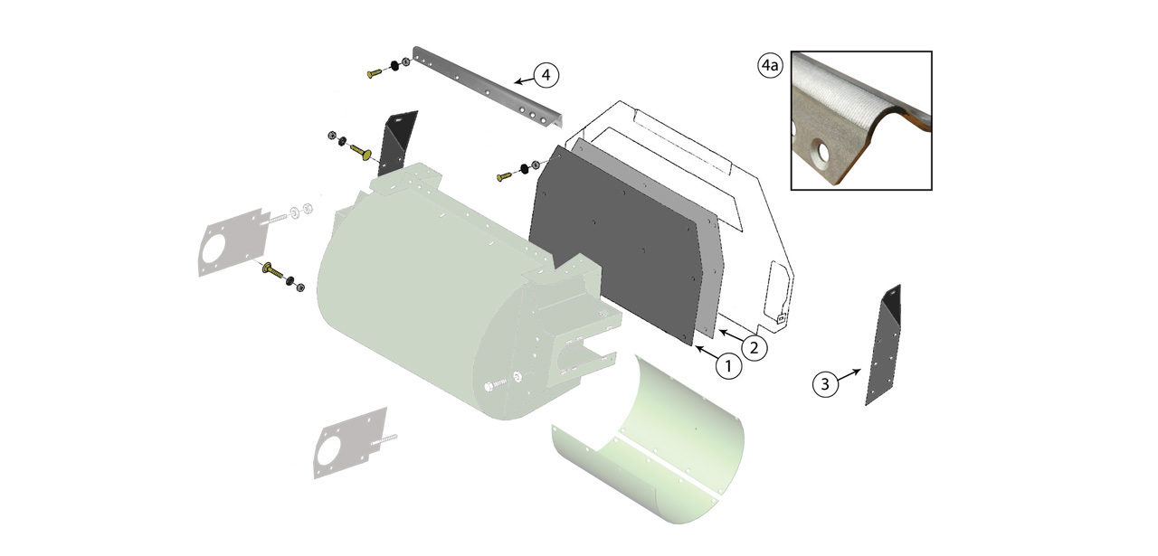 494 Accelerator Housing Assembly