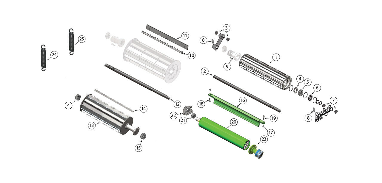 494 Feed Roll Assembly