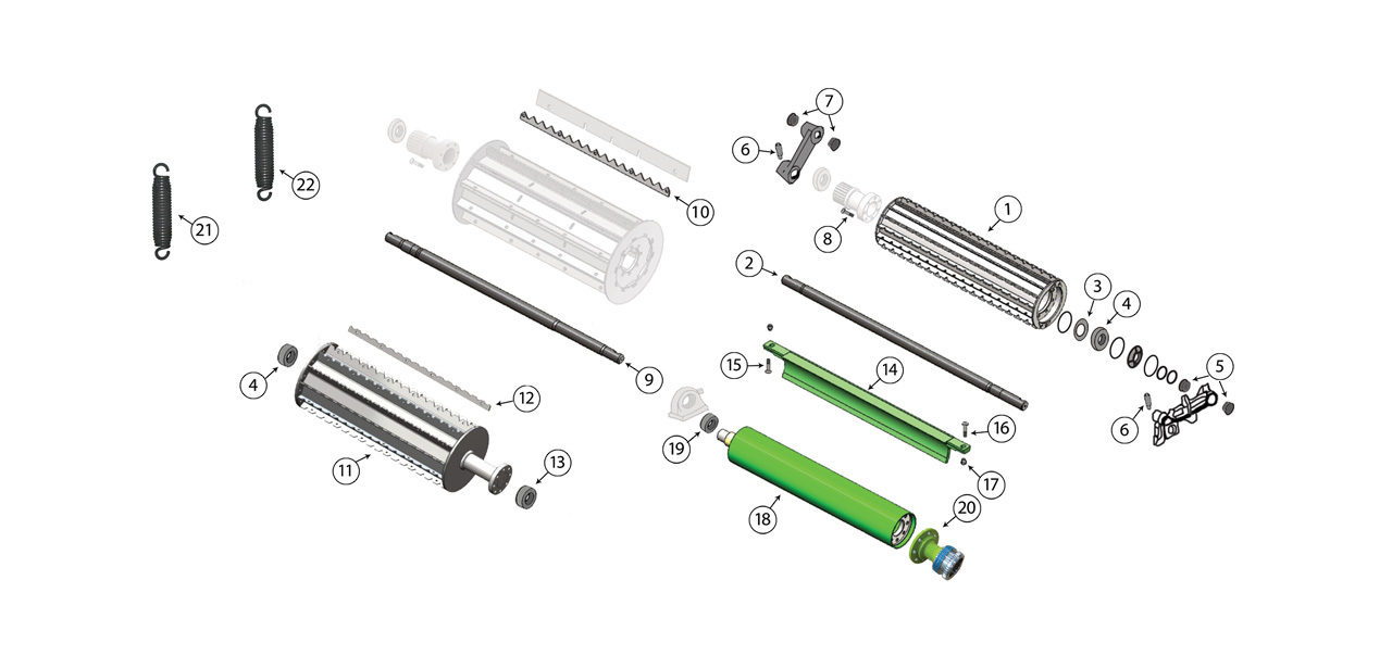 497 Feed Roll Assembly
