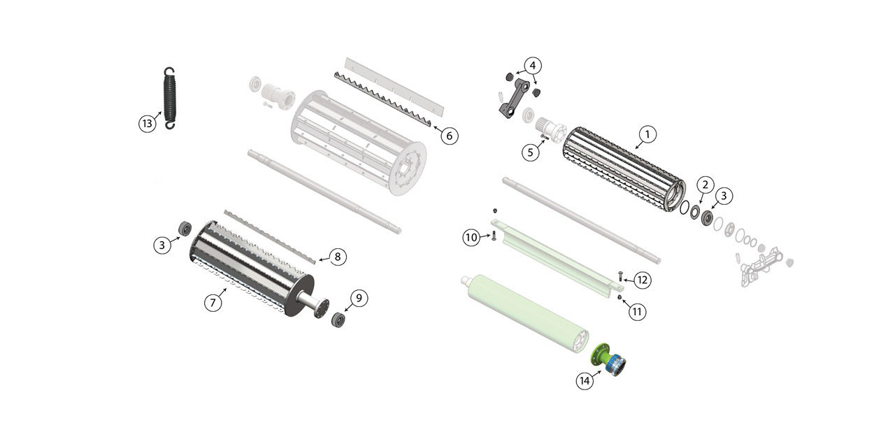 499 Feed Roll Assembly