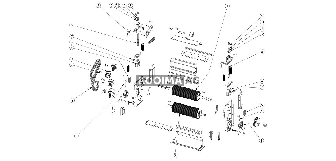SC3001 Parts Diagram