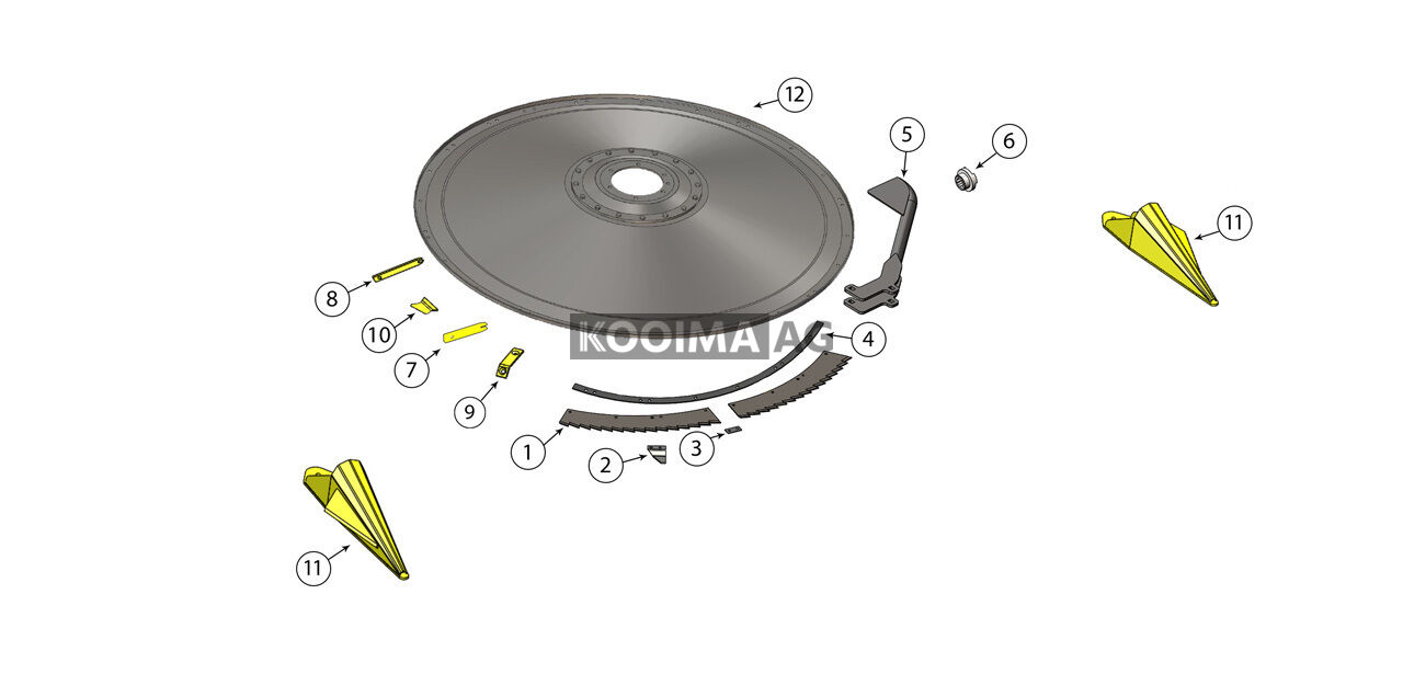 772 Large Drum Rotary Head Assembly