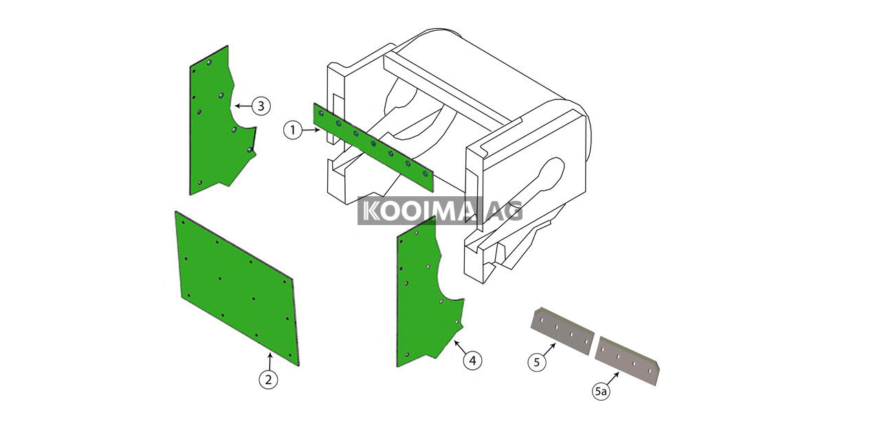 500 700 800 1000 1100 Accelerator Housing Assembly